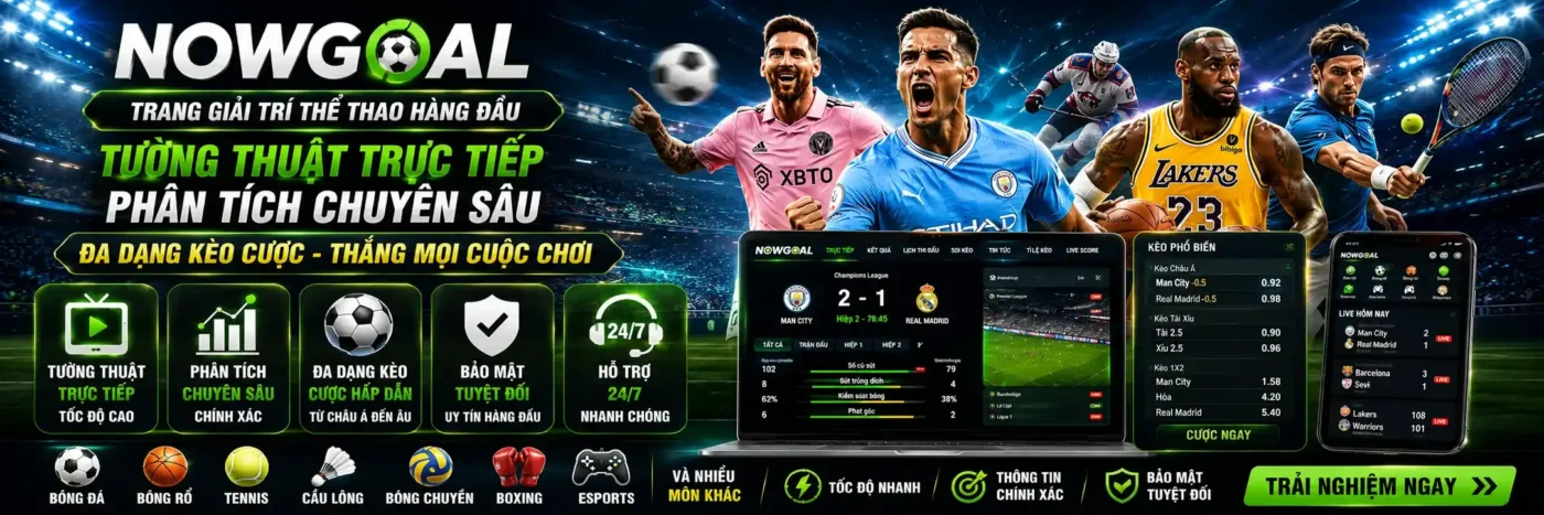 Nowgoal banner nowgoal
